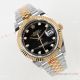 EW Factory Best Replica Rolex 18K gold Datejust 41 Black with Diamonds Jubilee Strap (3)_th.jpg